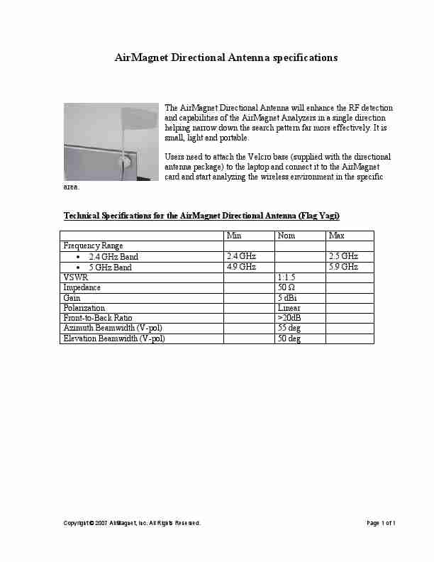 AirMagnet Stereo System Directional Antenna-page_pdf